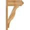 Ekena Millwork Funston Rough Sawn Arts and Crafts Outlooker, Western Red Cedar, 8"W x 20"D x 32"H OUT08X20X32FST03RWR - alternate 2